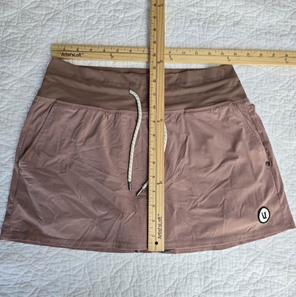 Vuori Seabreeze Tennis Skirt - Terracotta - Picture 12 of 12